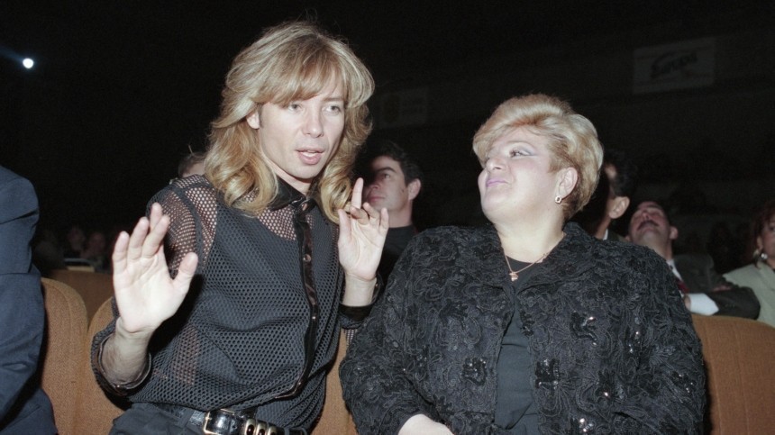 Сергей Зверев и Долорес Кондрашова. Москва, 1994-й. 