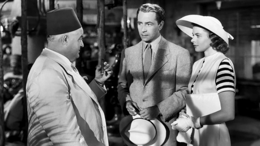 Ингрид Бергман и Хамфри Богарт в к/ф "Касабланка", 1942-й